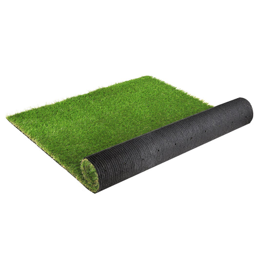 Primeturf Artificial Grass 20SQM 30mm Synthetic Fake Lawn Turf Plastic Plant 4-coloured 2mx5m