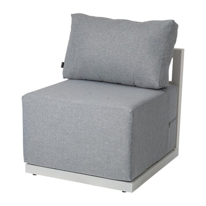 Alfresco 7-Seat Garden Lounge Set – Charcoal Grey