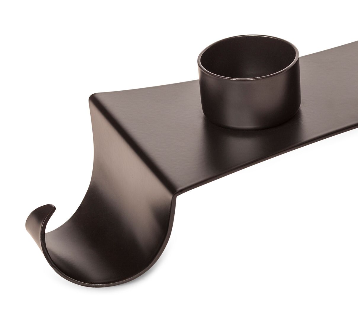 Decorative Black Metal Tea Light Candle Holder Stand