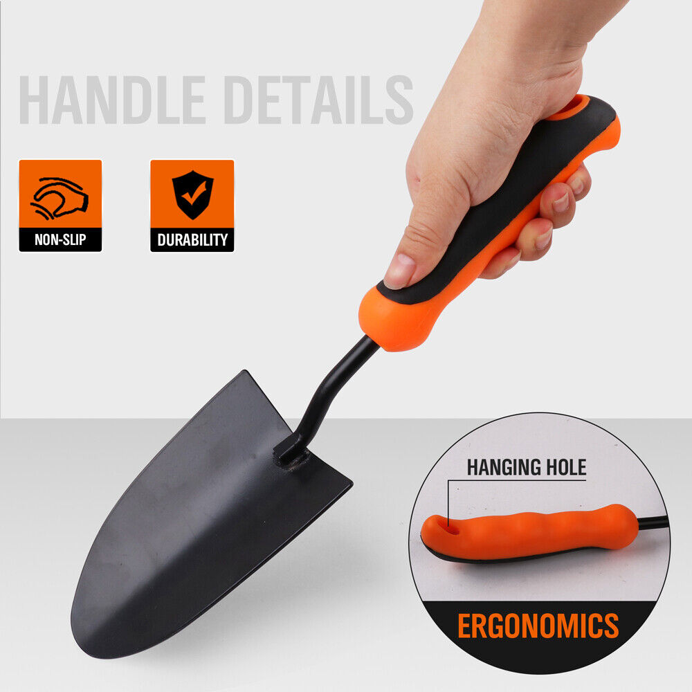 HORUSDY 13'' Garden Trowel Hand Shovel Spade Farmland Transplant Digging Tool