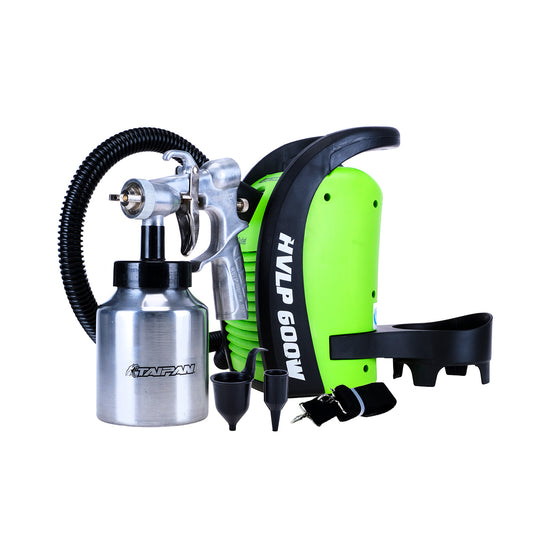 Taipan 1000ml Paint Spray Gun Various Spray Patterns 600W Powerful Motor