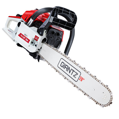 GIANTZ 52CC Petrol Commercial Chainsaw Chain Saw Bar E-Start Pruning